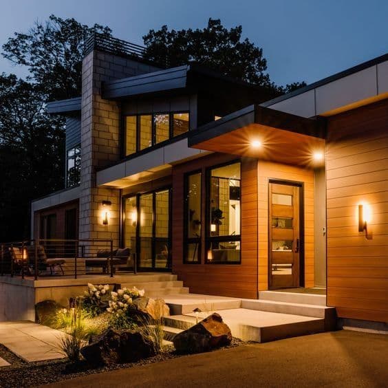 Luxury home exterior